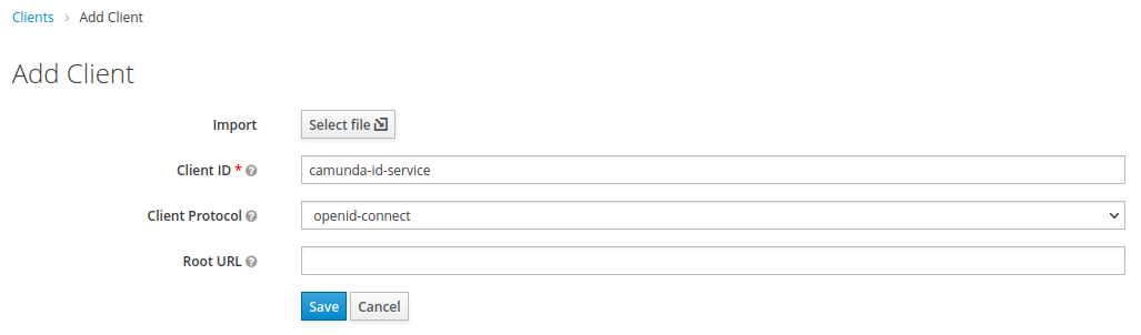 Add client