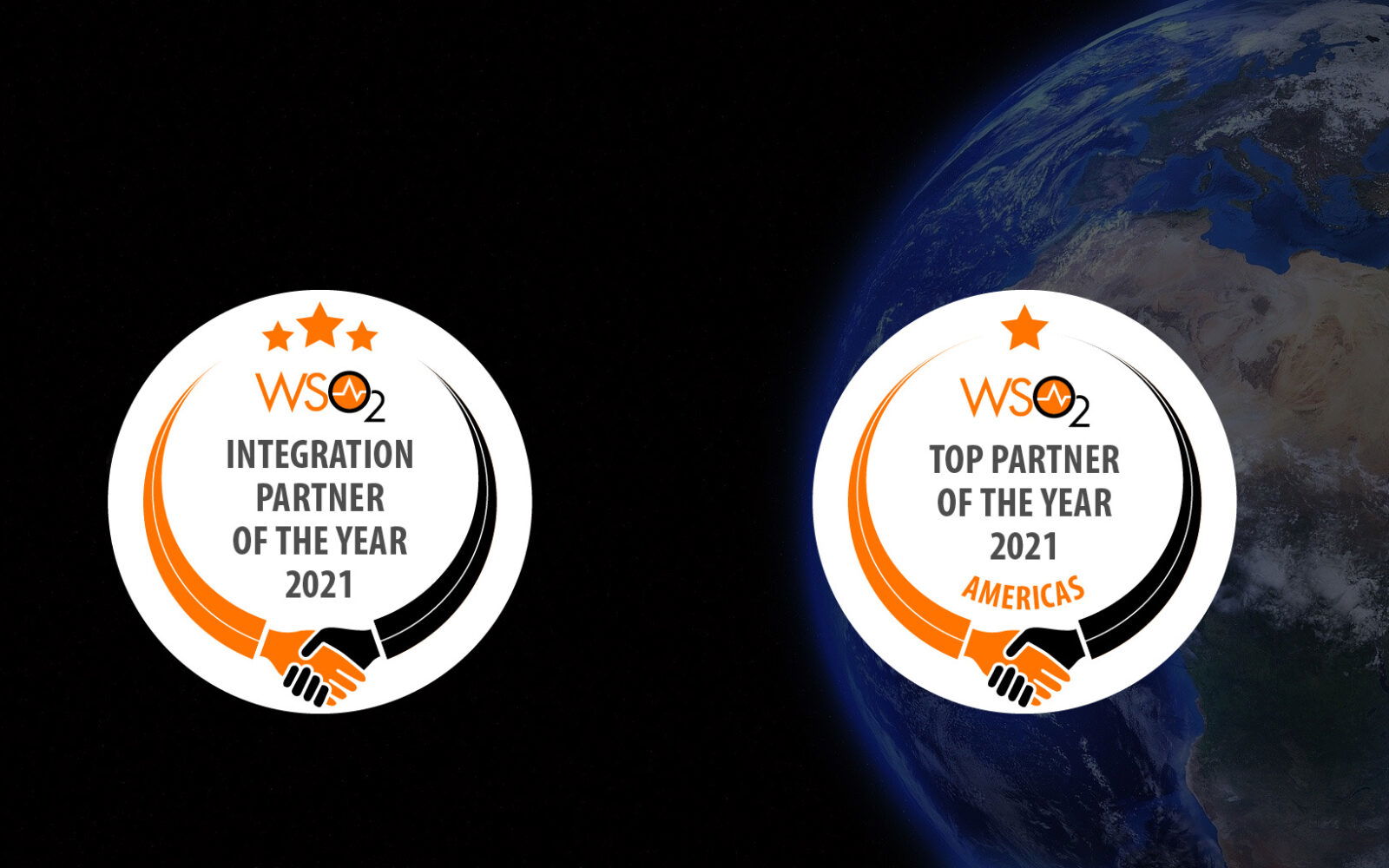 WSO2 Partner Awards for Integration Partner of the Year and Top Partner of the Year (Americas)