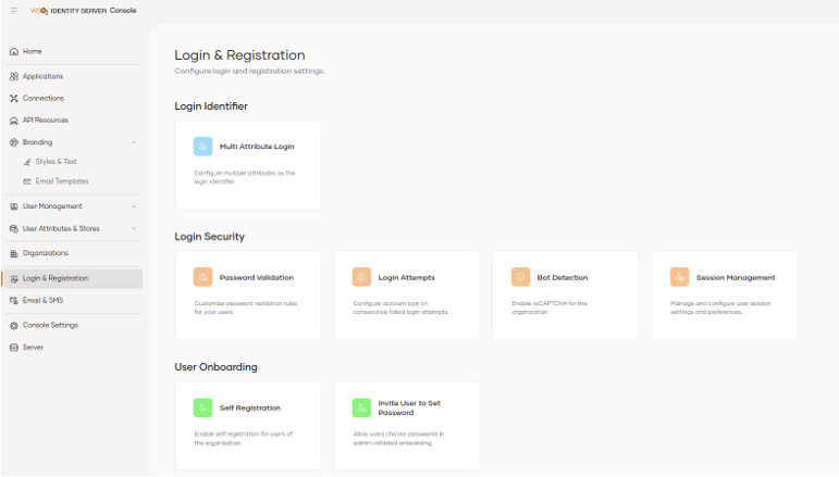 Login & Registration