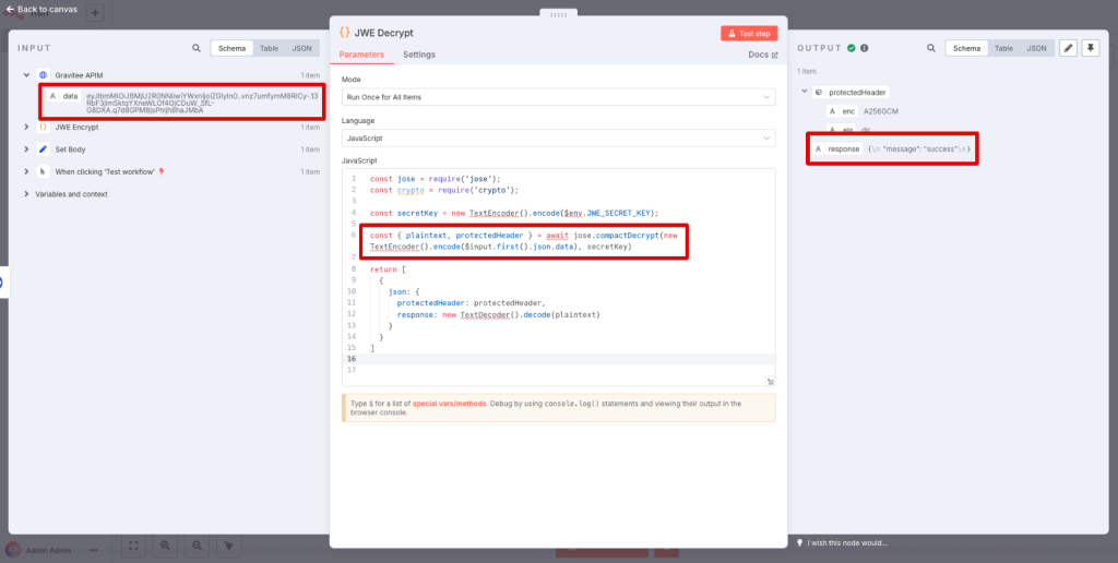Keys to improve API data encryption (Screenshot 9)