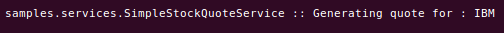 backend message