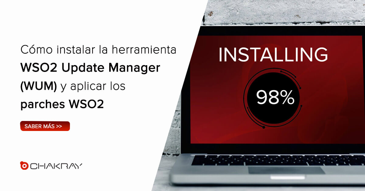 Cómo instalar WSO2 Update Manager (WUM) y aplicar parches