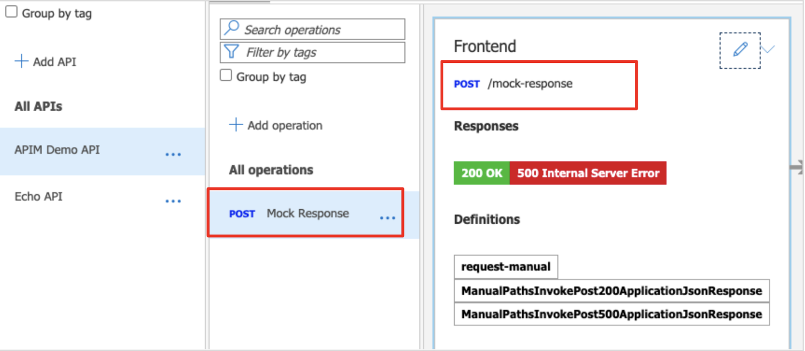 Resource name and the resource URL